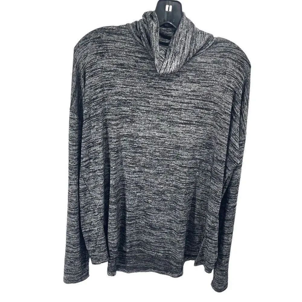 rag & bone Womens Sweatshirt Pullover Shirt Cutout Heather Gray Small
